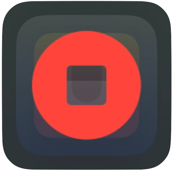 dictop's Dock icon while recording dictop's Dock icon while recording